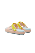 Mule PVC logo Tommy Hilfiger X447 Pink/Yellow T3A233290