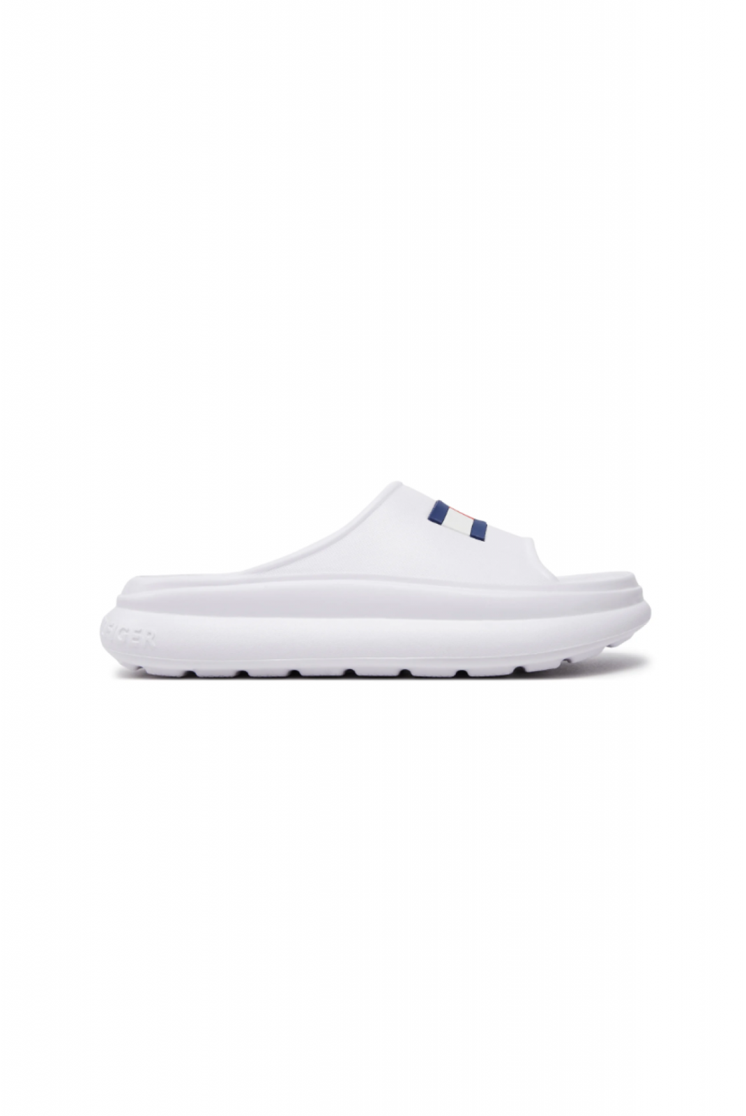 Mule PVC logo Tommy Hilfiger 100 Classic White T3X033461