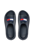 Mule PVC logo Tommy Hilfiger 800 Blu T3X033461