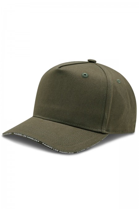 Casquette 100% coton Guess jeans MILITARY GREEN AM9402 COT01