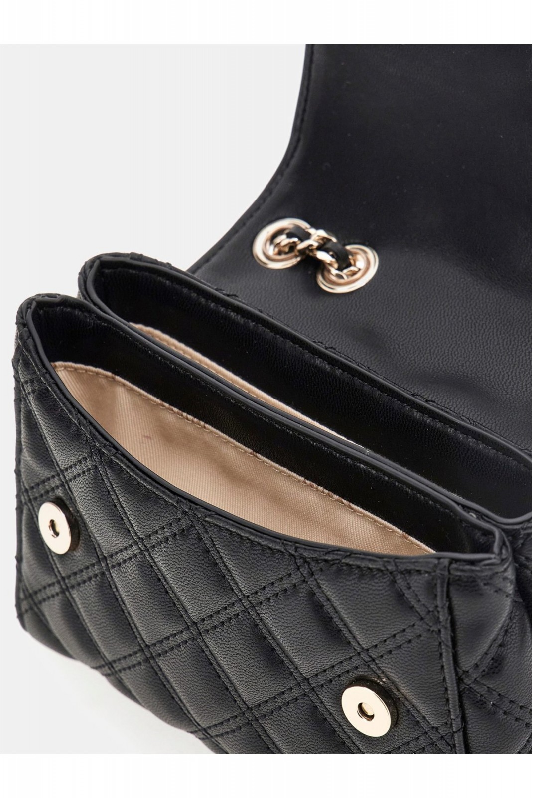 Sac bandoulière mini Giully Guess jeans BLACK HWQG87 48740