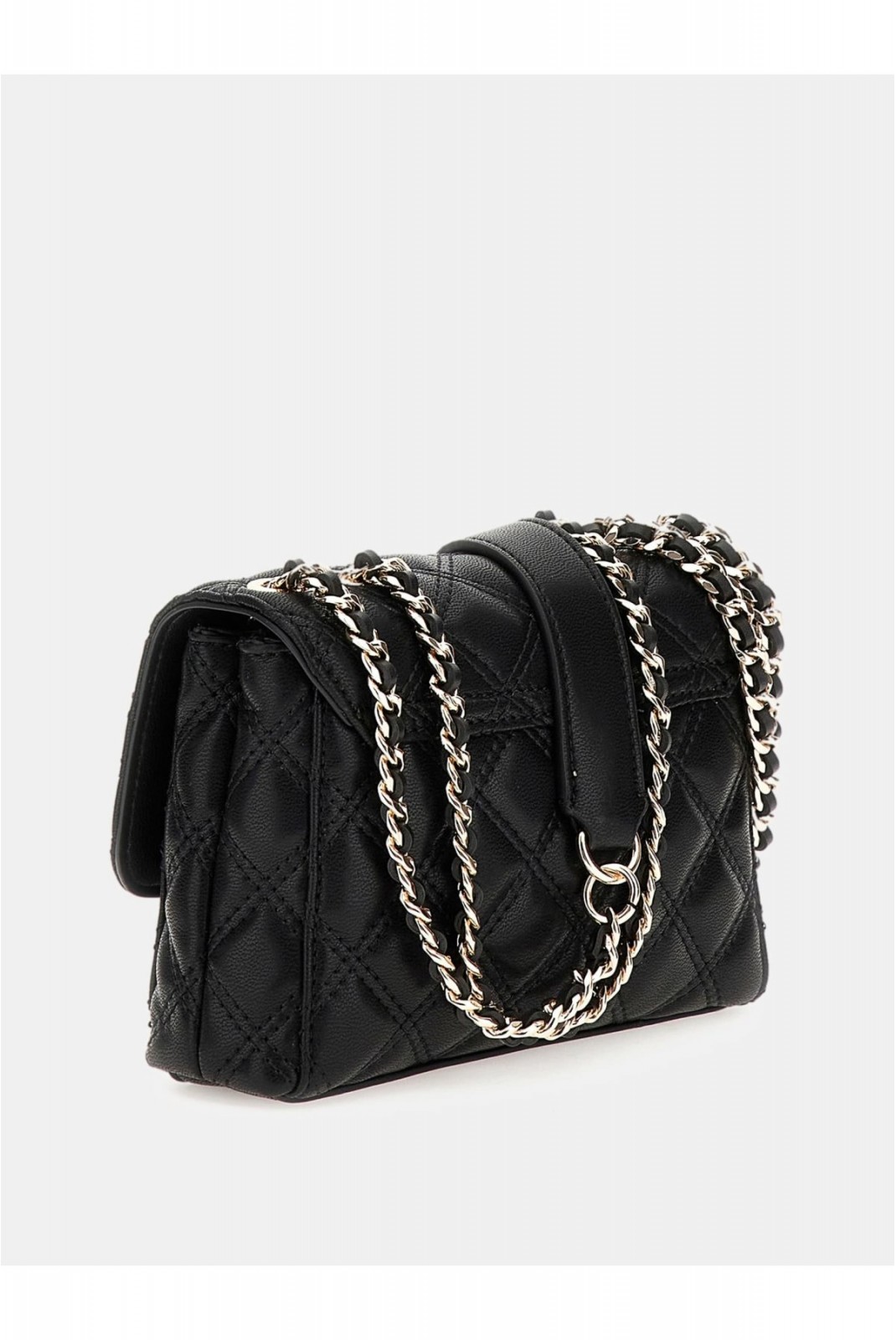 Sac bandoulière mini Giully Guess jeans BLACK HWQG87 48740