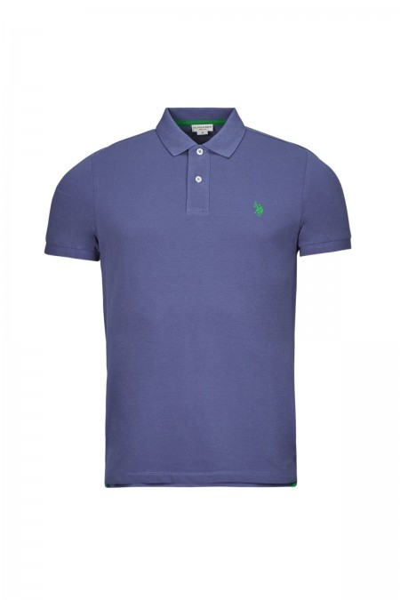 Polo 100% coton piqué King US POLO 337 Violet 67355-337