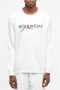 Sweat à logo brodé Givenchy 100 BLANC BMJ03C30AF