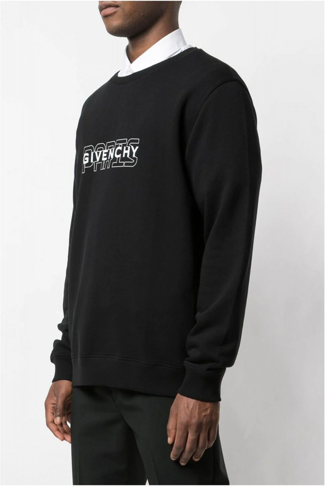 Sweat a logo Givenchy 001 NOIR BMJ04630AF Homme Prive