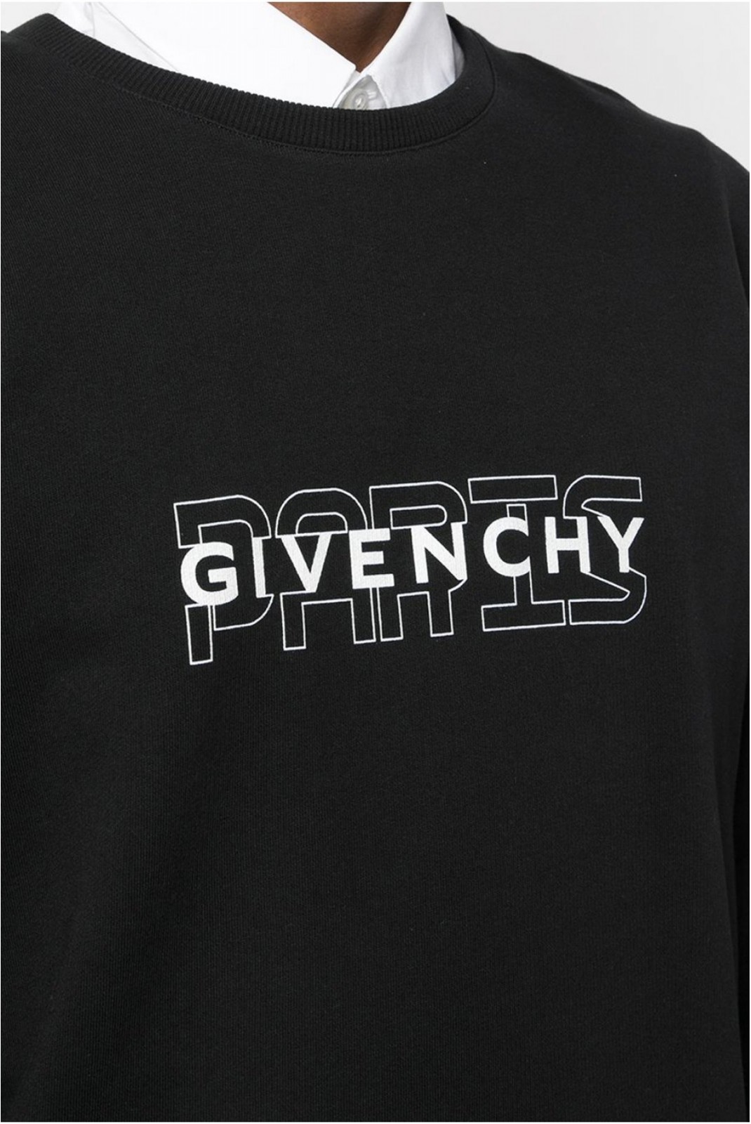 Sweat à logo Givenchy 001 NOIR BMJ04630AF