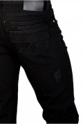 Jean slim stretch destroy  Givenchy 001 NOIR BM502D501M