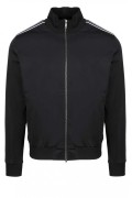 Veste zippée à bandes logo Givenchy 001 NOIR BMJ05J300B