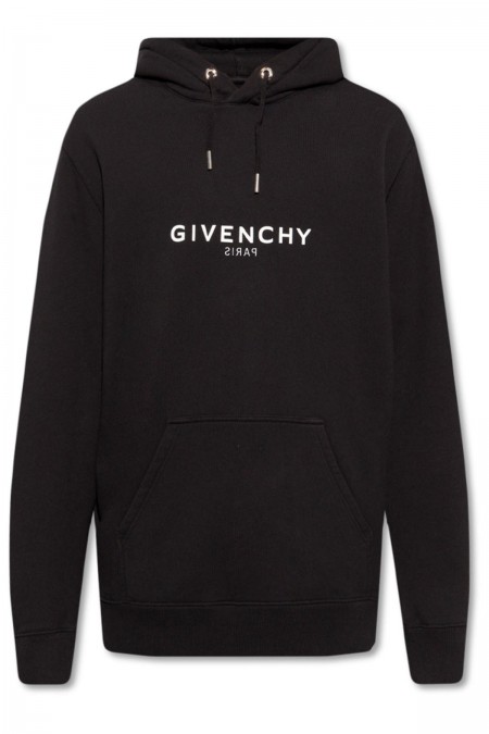 Sweat capuche logo Reverse Givenchy 001 BLACK BMJ0GD3Y78