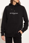 Sweat capuche logo Reverse Givenchy 001 BLACK BMJ0GD3Y78