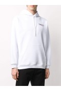 Sweat capuche print logo Balenciaga 9040 BLANC 600583 TIV53