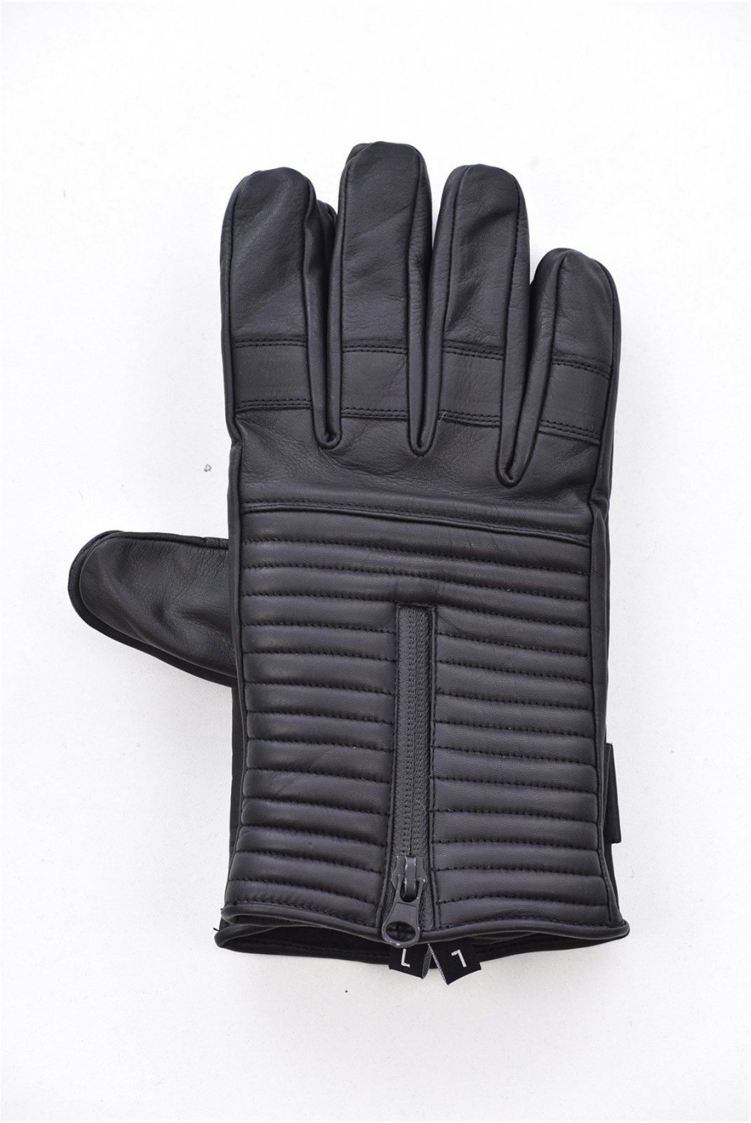 Gants zip en cuir Redskins NOIR KAIRA