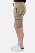 Short cargo maille piquée Hopenlife TAUPE CARGEL