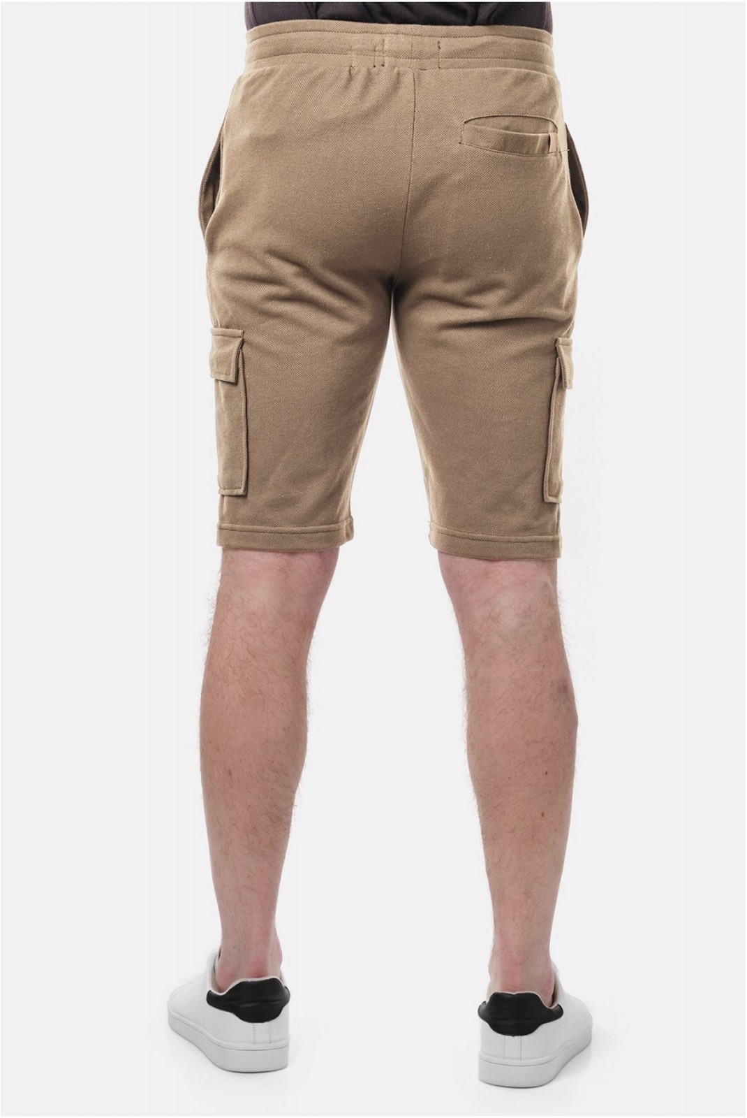 Short cargo maille piquée Hopenlife TAUPE CARGEL