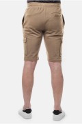 Short cargo maille piquée Hopenlife TAUPE CARGEL