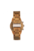 Montre chronographe en bois CASTILLO Earthwood marron ETHEW5104