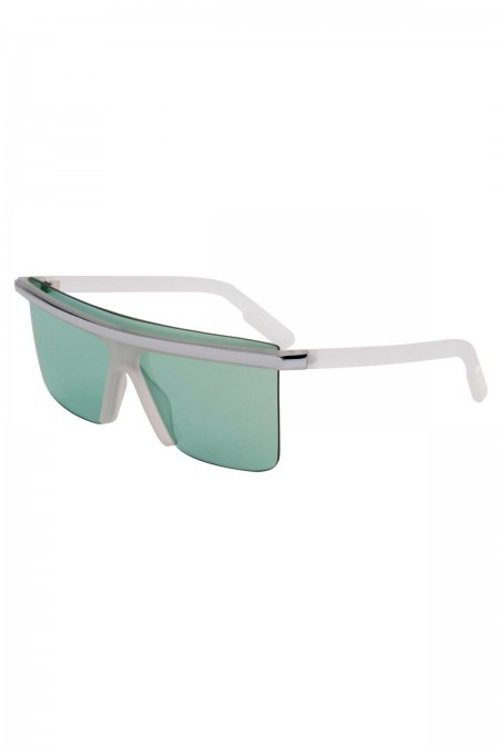 Lunettes de soleil unisexe Kenzo white KZ400031 0026