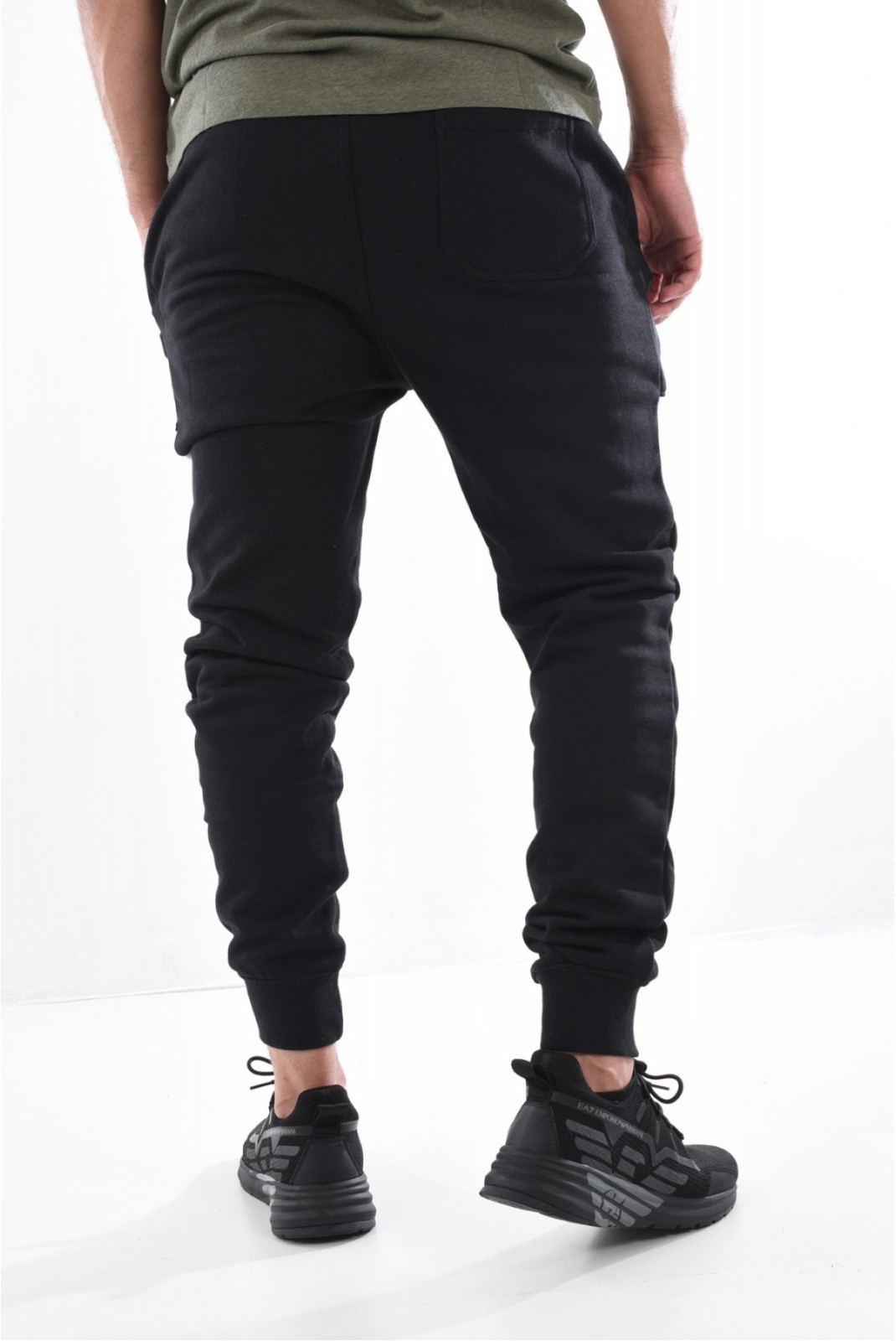 Pantalon de jogging bicolore Montaione Cerruti 1881 Noir MONTAIONE JOGG