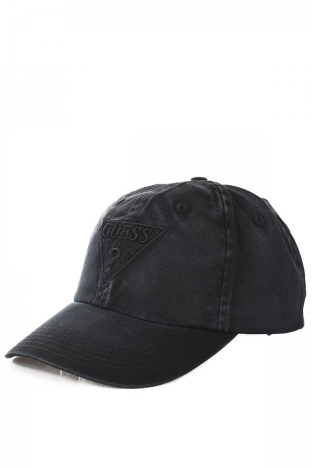 Casquette coton logo brodé Guess jeans JBLK Jet Black A996 M4YZ09 WO07T