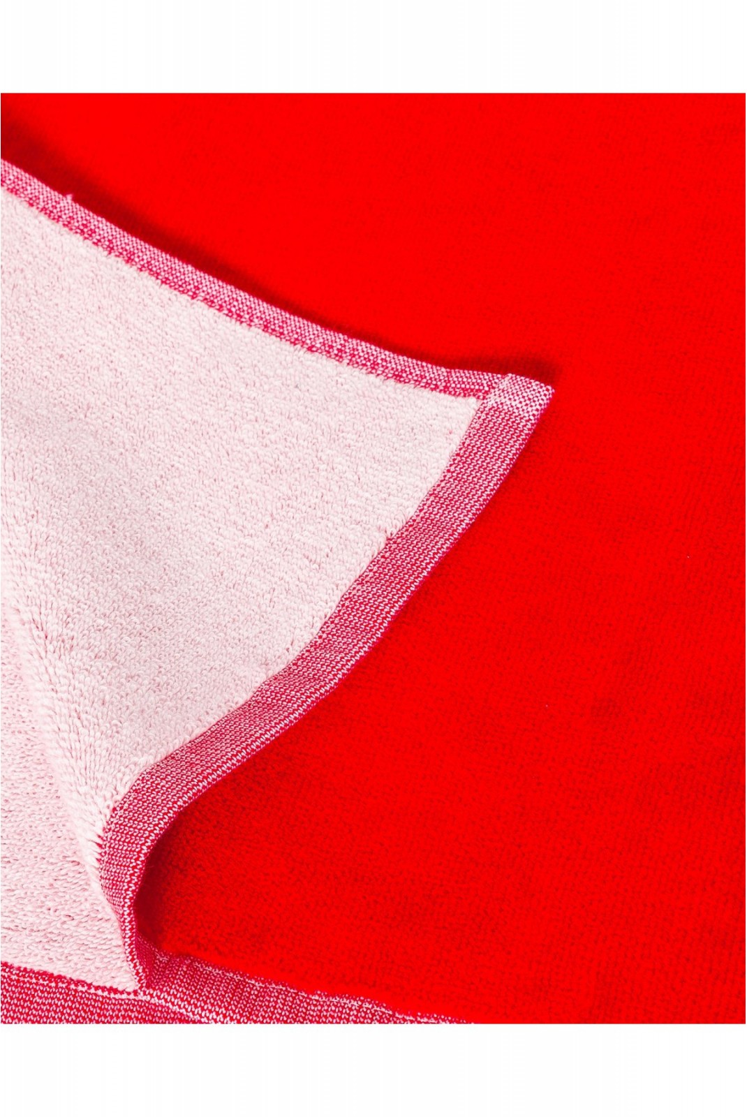 Serviette de plage logo Just over the top 318 FIRE RED BEACH