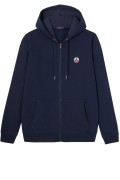 Sweat capuche zippé coton bio Mexico Just over the top 104 NAVY MEXICO