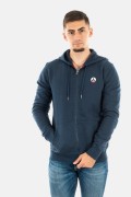 Sweat capuche zippé coton bio Mexico Just over the top 104 NAVY MEXICO