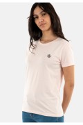 TShirt basique coton bio Rosas Just over the top 463 SOFT PINK ROSAS