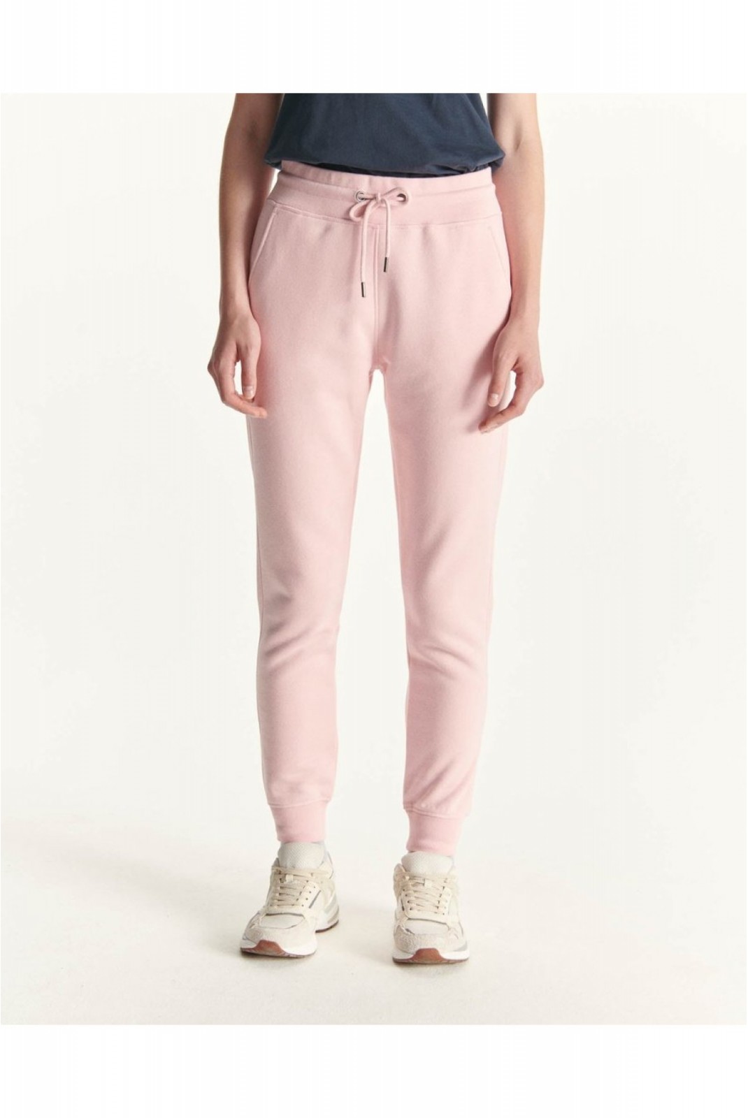 Jogger ajusté en coton bio Valparaiso Just over the top 472 PEACH PINK VALPARAISO