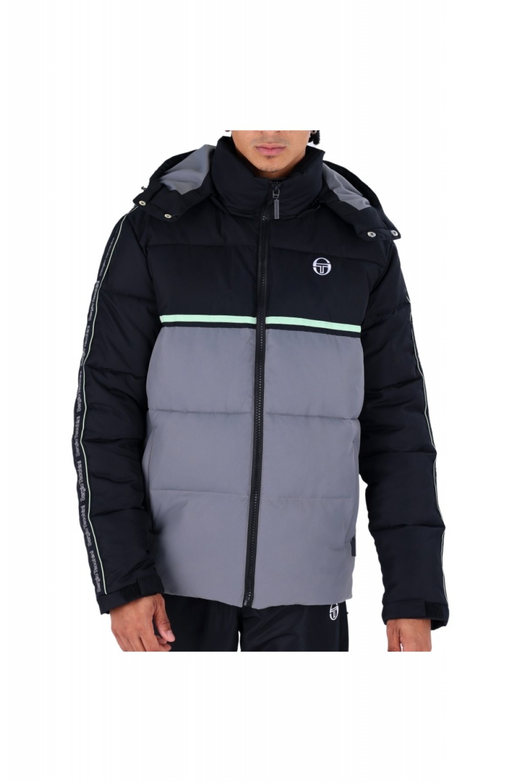 Doudoune bicolore Midday Sergio tacchini 507-BLK/QSH 40301