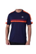 TShirt Cross 100% coton Sergio tacchini 212-NAV/CTO 40320