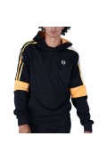 Sweat capuche logo Cross Sergio tacchini 552-BLK/BOR 40321