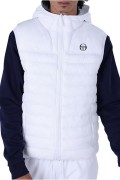 Doudoune sans manche à capuche Sergio tacchini 000-WHT 40411