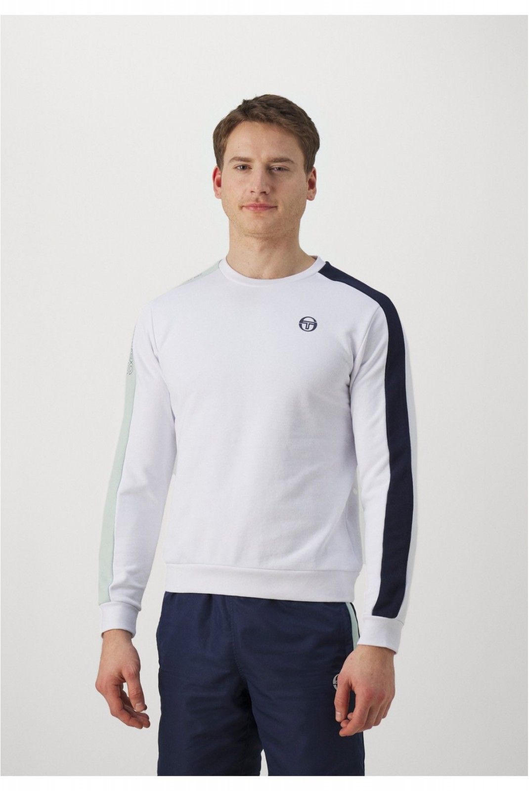 Sweat bande logo Sergio tacchini 197-WHT/SSP 40497