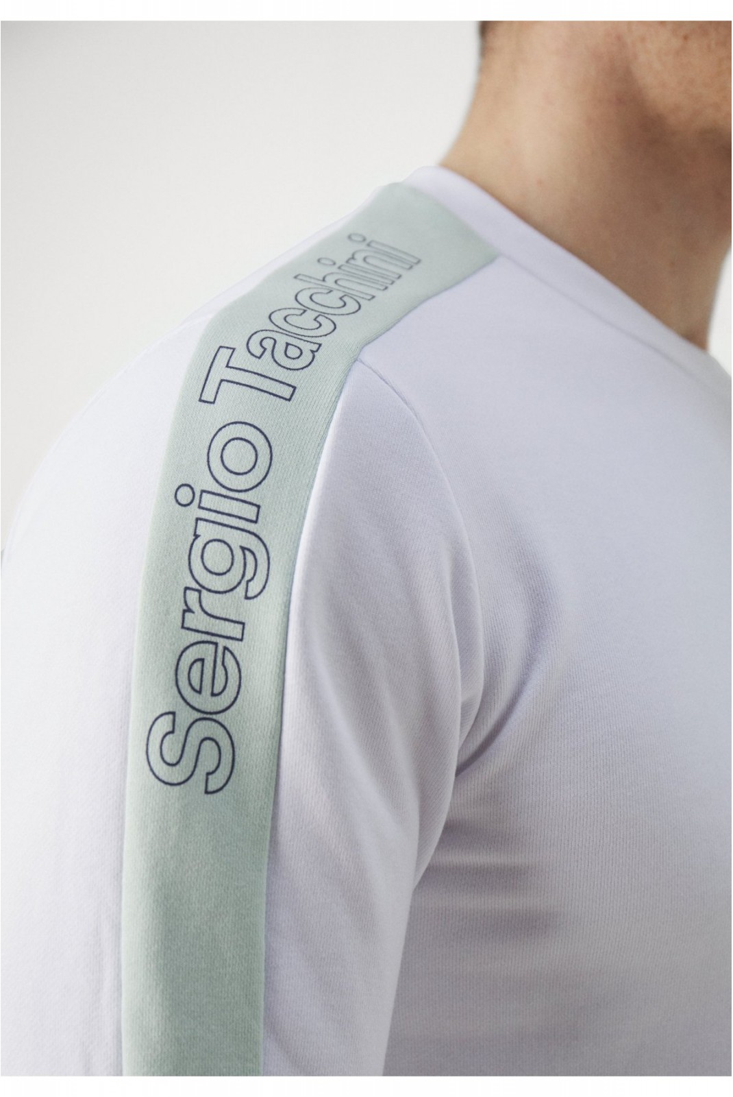 Sweat bande logo Sergio tacchini 197-WHT/SSP 40497