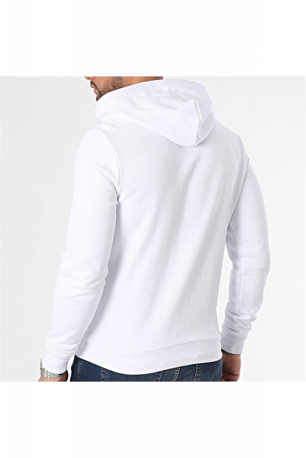 Sweat zippé à capuche Bold Sergio tacchini 118-WHT/BLK 40523