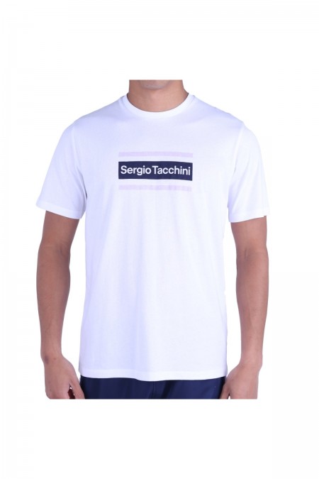 TShirt 100% coton Lared Sergio tacchini 083-WHT/OPE 40527