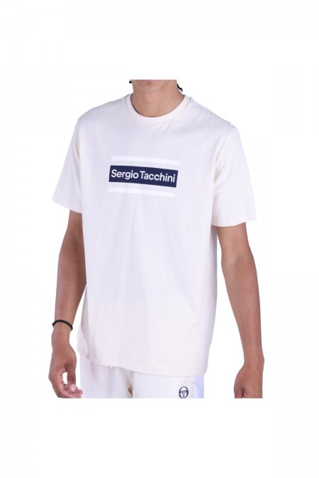 TShirt 100% coton Lared Sergio tacchini 192-PIV/WHT 40527