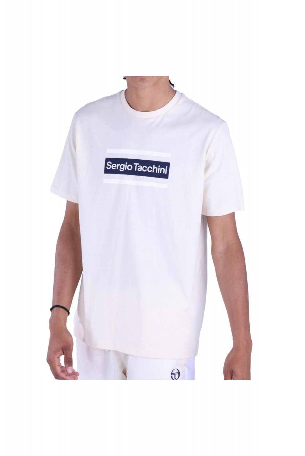 TShirt 100% coton Lared Sergio tacchini 192-PIV/WHT 40527