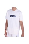 TShirt 100% coton Lared Sergio tacchini 192-PIV/WHT 40527