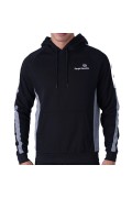 Sweat à capuche bande logo Side Sergio tacchini 524-BLK/DGM 40673