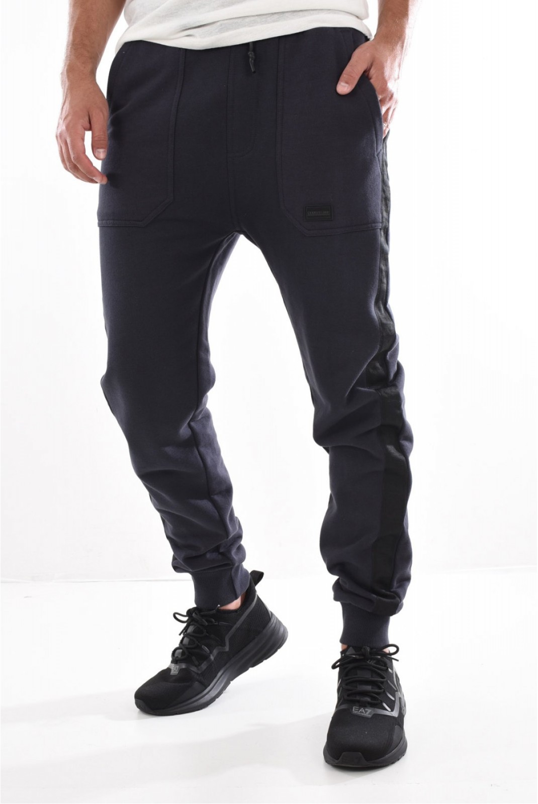 Pantalon jogging bande Giocose Cerruti 1881 NAVY GIOCOSE