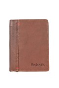 Portefeuille cuir naturel Noa Redskins MARRON NOA