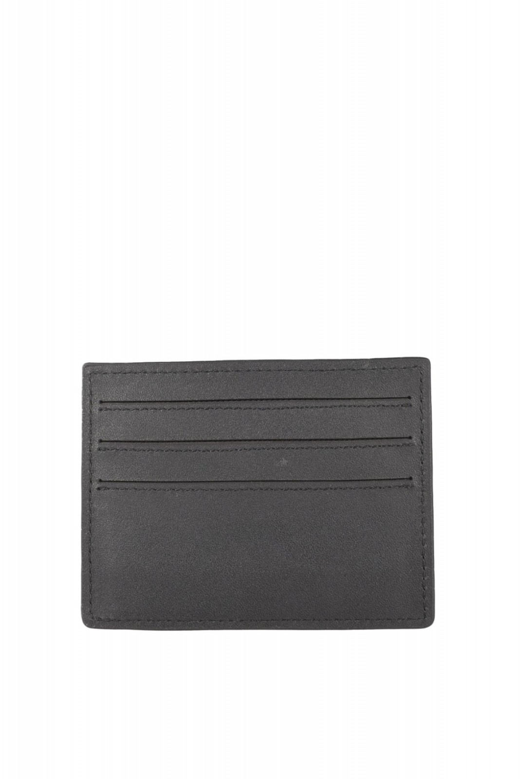 Porte cartes en cuir Racer Redskins NOIR RACER