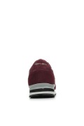 Sneakers cuir PU textile Teddy smith BURGUNDY 78868