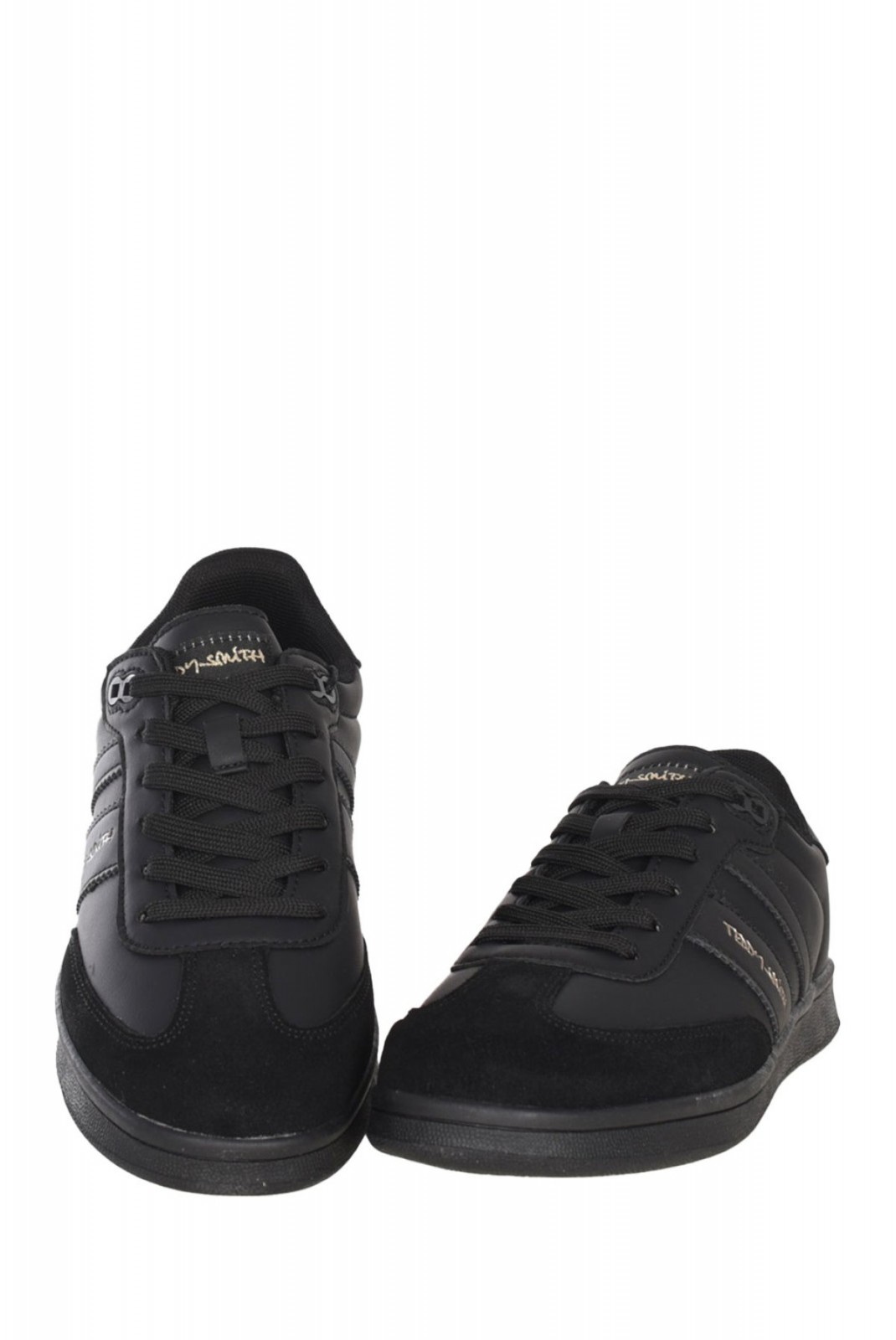 Sneakers basses cuir Teddy smith BLACK 120033