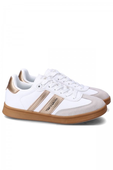 Sneakers basses cuir Teddy smith GOLD 120033