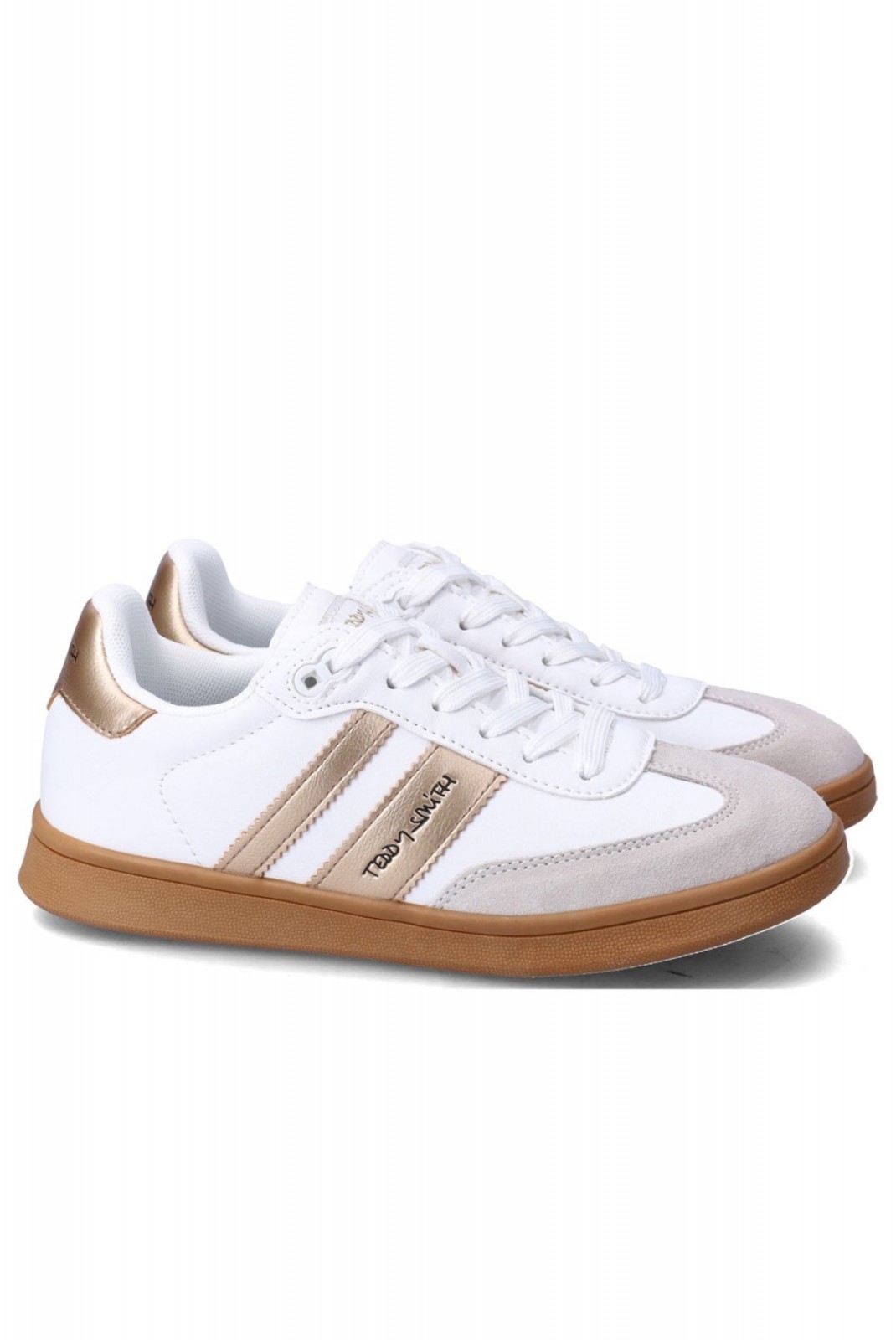 Sneakers basses cuir Teddy smith GOLD 120033