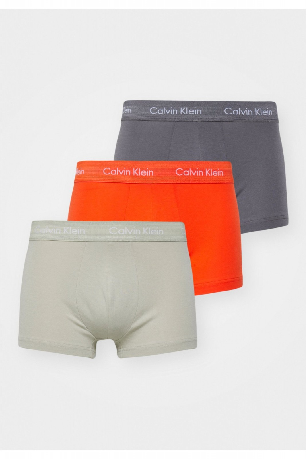 Pack 3 boxers coton stretch Calvin klein MWQ CHERRY KISS/EIFFLE TOWER/MOSS GRY 0000U2664G