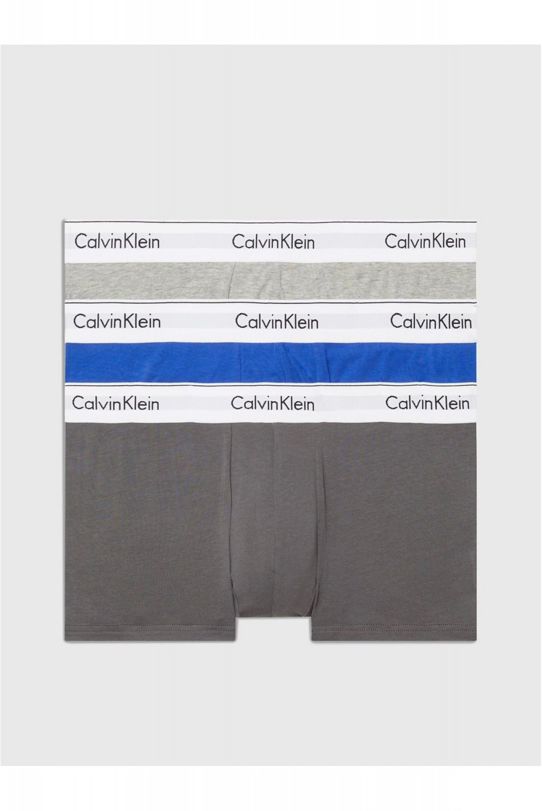 Tripack boxers taille basse Calvin klein M9I GRY HTR, EIFFLE TOWER, DAZZLING BL 000NB1085A