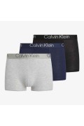 Coffret de 3 boxers stretch ultra soft Calvin klein H44 BLACK, BLUE SHADOW, GREY HEATHER 000NB3187A